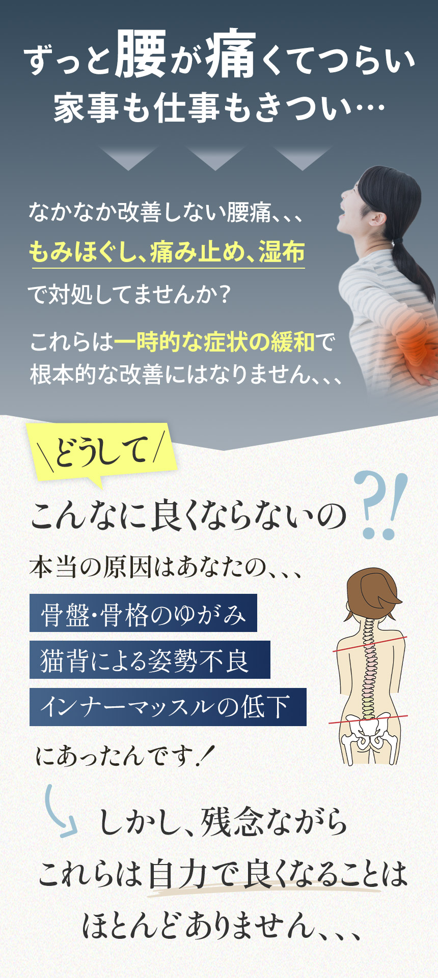 どうしてこんなに良くならないの?